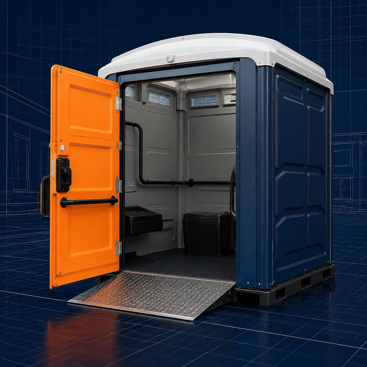 Portable restroom rental planning for Ammon, ID