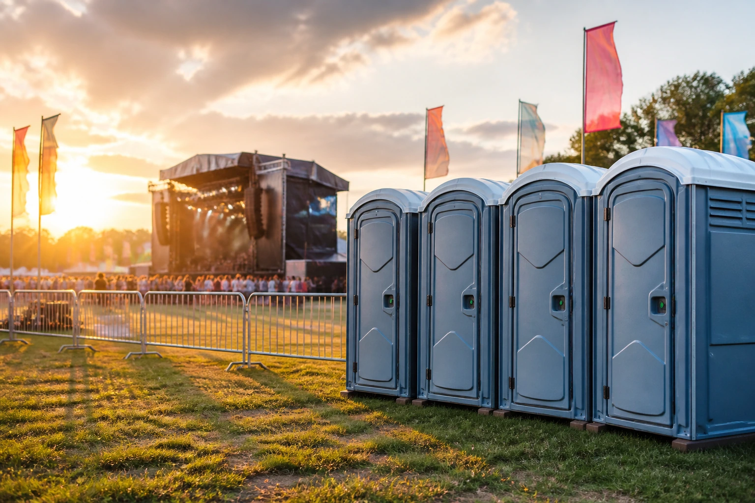 Portable restroom rental planning for Menan, ID